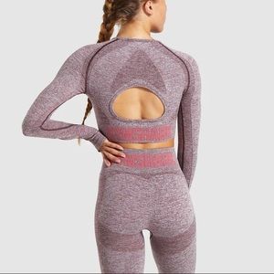 Gymshark Cherry/Rose High Waisted Leggings